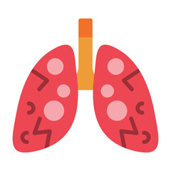 Lungs Infection Icon