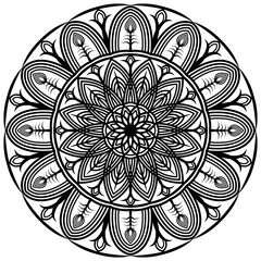 abstract floral pattern