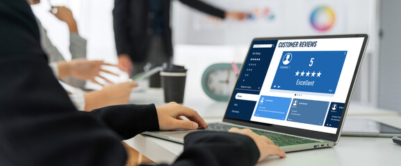 Customer experience and review analysis by modish computer software for corporate business