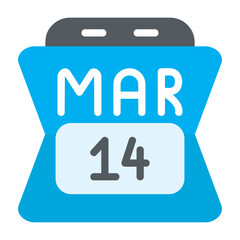 Obraz premium March 14 Icon