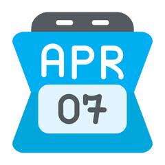 April 7 Icon