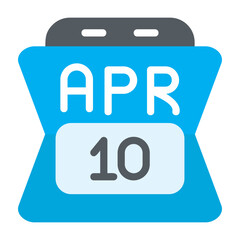 April 10 Icon
