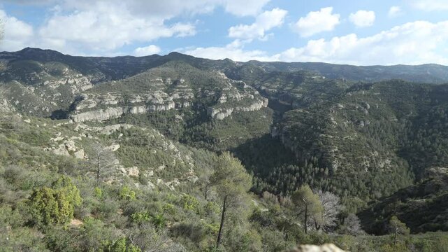 Margalef Des Espadelles sector timelapse