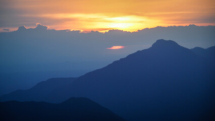 The view of Usambara Mountains in Lushoto, Tanzania