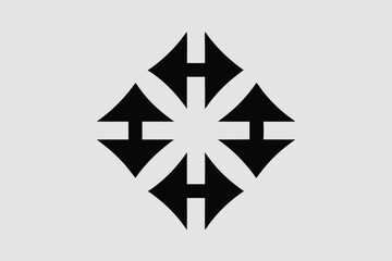 Fototapeta premium Set of black color arrows. Clean, fresh air flow. Filtration direction, arrows. Wind direction.