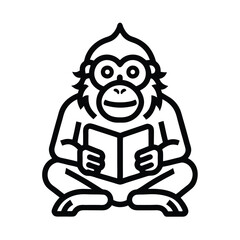 Ape Character Design Graphics.
