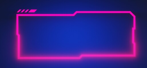 3d illustration rendering of y2k 2000s gamer technology futuristic fantasy metaverse cyberpunk sci-fi display podium abstract background neon-glow