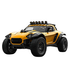 All Terrain Performance Roadster Isolated on Transparent Background