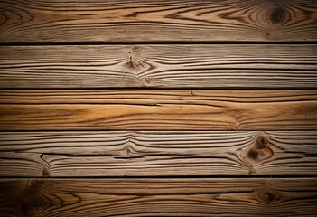 Fototapeta premium A close up of a wooden wall with knots.