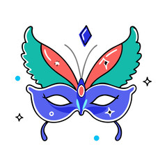 vector illustration of an abstract butterfly