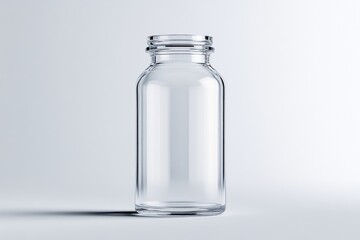 Clear Glass Bottle