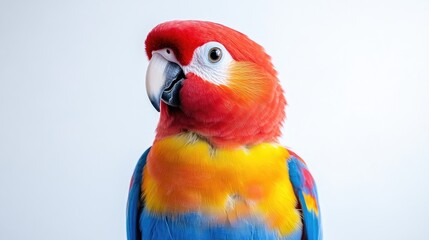 Obraz premium Vibrant Parrot Portrait (1)
