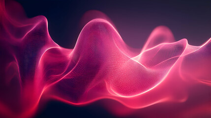 Fototapeta premium A stunning high-resolution wallpaper featuring smooth curves in neon shades, evoking a sense of energy and fluidity in the design