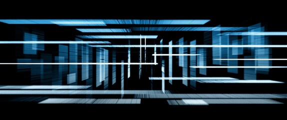 Obraz premium abstract blue and grey background with motion blur and halftone texture