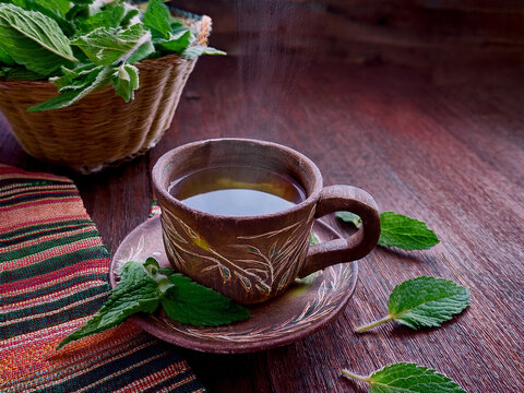 Mu&ntilde;a Tea Cup Andean Herbal Natural Drink
