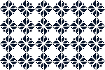 Abstract tile-style black and white background pattern. Perfect for branding, wrapping, digital prints, wallpapers, packaging, and textile design. EPS10