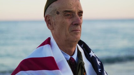 Flag That The Veteran Always Protected 