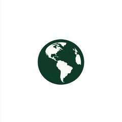 Logo. Earth Day theme