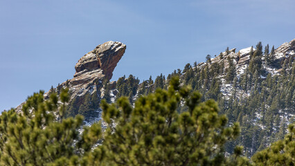 Boulder Colorado Devil's Thumb Rock