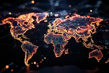 Fintech, blockchain innovation, digital payments, futuristic financial technology, global business, online banking, cashless transactions