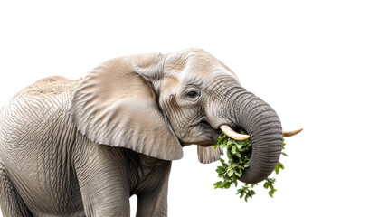 Obraz premium elephant on white background