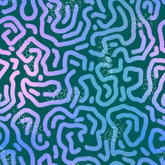 Abstract seamless paint spots oil pattern for wrapping paper and fabrics