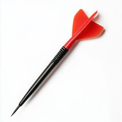Darts on white background