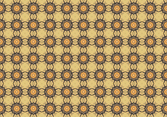 Seamless Textile Endless Background Shape Digital Geometric Symmetric Visual Perspective Wallpaper Graphic Fabric Decoration Luxury Design Template Texture Tile Art Cloth Interior Fashion Pattern.