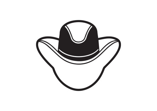recommend clip art: Cowboy hat silhouette hat  Vector