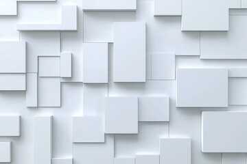 Obraz premium A Clean Arrangement of Rectangles in a Simple Gigapixel Standard for Design Projects