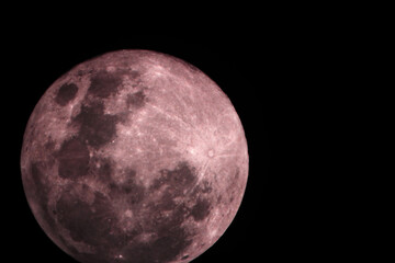 The Full Moon is when the Sun and the Moon are aligned on opposite sides of Earth and approximately 100% of the Moon's face is illuminated by the Sun