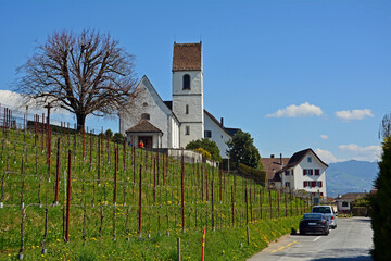 Pfarrkirche St. Pankratius, Bollingen, Sankt Gallen, Schweiz