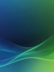 Elegant gradient background featuring a smooth transition from deep blue to fresh green with a modern health and fitness theme for a sleek design