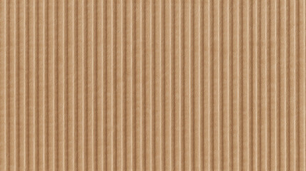 Fototapeta premium Plain Corrugated Cardboard Texture – Brown Cardboard Surface