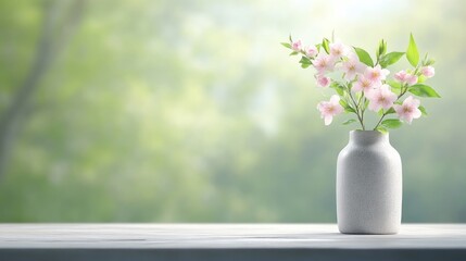 Fototapeta premium Spring flowers in vase