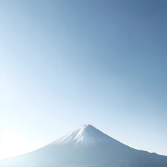 Fototapeta premium Majestic Mount Fuji: Serene Landscape Photography