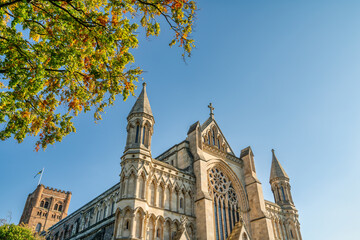 Cathedral and Abbey Church of Saint Alban in St.Albans, UK