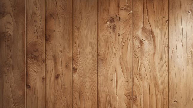 Polished light brown wood texture image for wallpaper with smooth wood grain surface close up photo high resolution premium stock photography