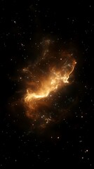 Cosmic nebula in deep space