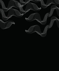abstract black background