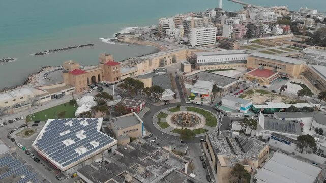 fontana monumentale della fiera del levante di bari