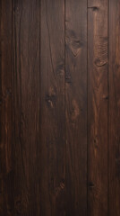 Naklejka premium High definition polished warm dark brown wood texture image for wallpaper background with wood grain surface premium stock photography