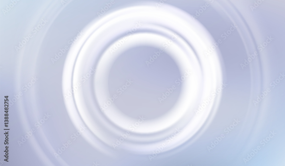 Poster glow ring light effect. abstract round halo on white background. vector circular shine frame. neon f
