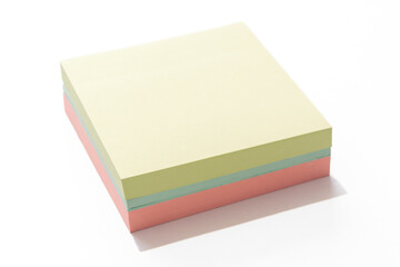Stack of post it notes
