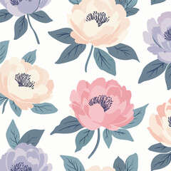 Exquisite vector floral patterns.