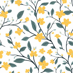 Exquisite vector floral patterns.