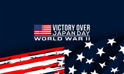Victory over Japan Day,vj- day, vektor background banner