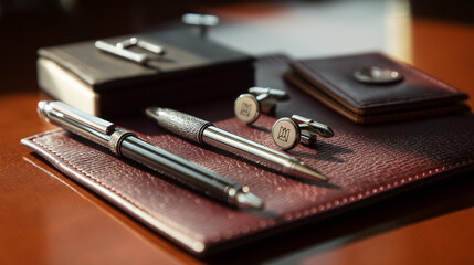 Marvel at the detailed beauty of a luxury gift box from a birds-eye perspective, adorned with exquisite engravings that tell a story of craftsmanship, elegance, and opulent style.