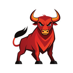 bull,aggressive,horns,vector,illustration,animal,strong,power,beast,wild,attack,mammal,graphic,art,design,angry,mascot,logo,tough,farm,rage,strength,furious,charging,isolated,template,drawing,clipart,