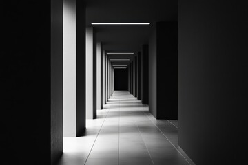 Elegant Monochrome Design Featuring Minimal Elements for Modern Aesthetics